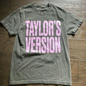 Taylor’s Version The Shop Forward Tee size small worn once limited edition